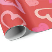 Herzmuster Geschenkpapier (Rolleneckpunkt)