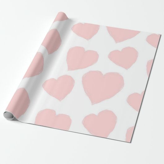 Herzmuster Geschenkpapier (Ungerollt)