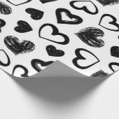 Herzmuster Geschenkpapier (Ecke)