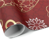 Herzmuster Geschenkpapier (Rolleneckpunkt)