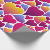 Herzmuster Geschenkpapier (Ecke)
