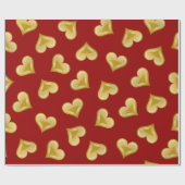 Herzmuster Geschenkpapier (Flach)