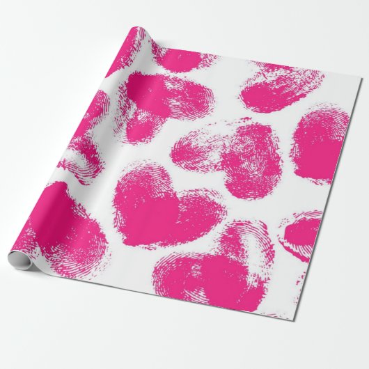 Herzmuster Geschenkpapier (Ungerollt)