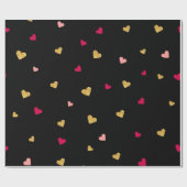 Herzmuster Geschenkpapier (Flach)