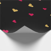 Herzmuster Geschenkpapier (Ecke)