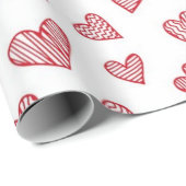 Herzmuster Geschenkpapier (Rolleneckpunkt)