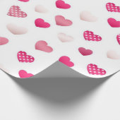 Herzmuster Geschenkpapier (Ecke)