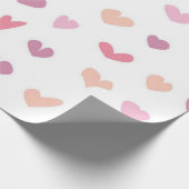 Herzmuster Geschenkpapier (Ecke)