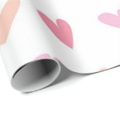 Herzmuster Geschenkpapier (Rolleneckpunkt)