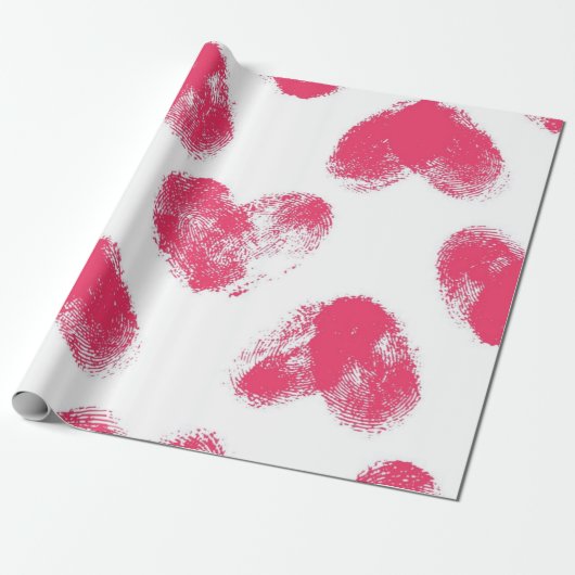 Herzmuster Geschenkpapier (Ungerollt)
