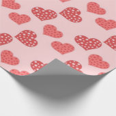 Herzmuster Geschenkpapier (Ecke)