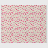 Herzmuster Geschenkpapier (Flach)