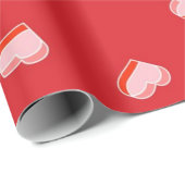 Herzmuster Geschenkpapier (Rolleneckpunkt)