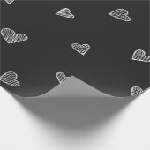 Herzmuster Geschenkpapier (Ecke)