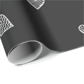 Herzmuster Geschenkpapier (Rolleneckpunkt)