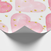 Herzmuster Geschenkpapier (Ecke)