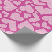Herzmuster Geschenkpapier (Ecke)