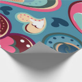 Herzmuster Geschenkpapier (Ecke)