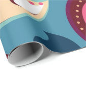 Herzmuster Geschenkpapier (Rolleneckpunkt)