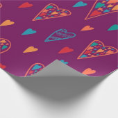 Herzmuster Geschenkpapier (Ecke)