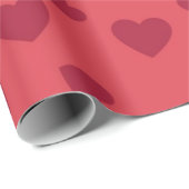 Herzmuster Geschenkpapier (Rolleneckpunkt)