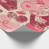 Herzmuster Geschenkpapier (Ecke)