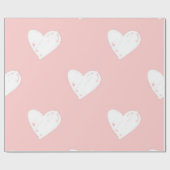 Herzmuster Geschenkpapier (Flach)