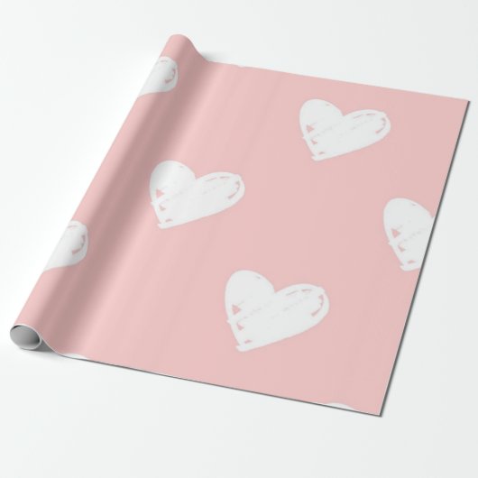 Herzmuster Geschenkpapier (Ungerollt)