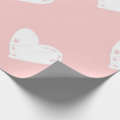 Herzmuster Geschenkpapier (Ecke)