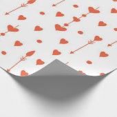 Herzmuster Geschenkpapier (Ecke)