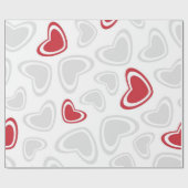 Herzmuster Geschenkpapier (Flach)