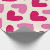 Herzmuster Geschenkpapier (Ecke)