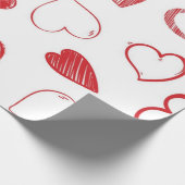 Herzmuster Geschenkpapier (Ecke)