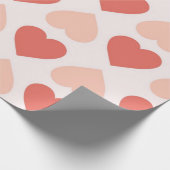 Herzmuster Geschenkpapier (Ecke)