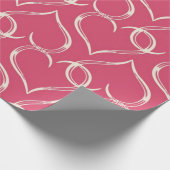 Herzmuster Geschenkpapier (Ecke)