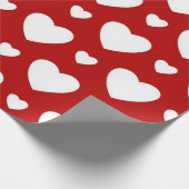 Herzmuster Geschenkpapier (Ecke)