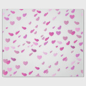 Herzmuster Geschenkpapier (Flach)
