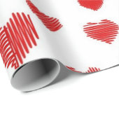 Herzmuster Geschenkpapier (Rolleneckpunkt)
