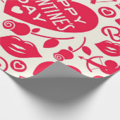 Herzmuster Geschenkpapier (Ecke)