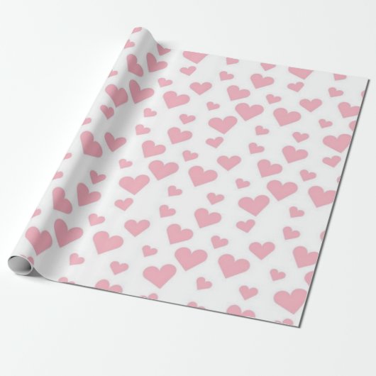 Herzmuster Geschenkpapier (Ungerollt)
