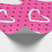 Herzmuster Geschenkpapier (Ecke)