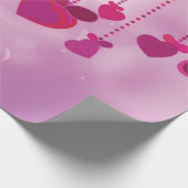 Herzmuster Geschenkpapier (Ecke)