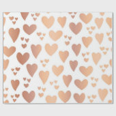 Herzmuster Geschenkpapier (Flach)