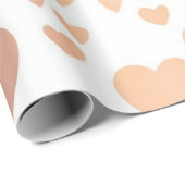Herzmuster Geschenkpapier (Rolleneckpunkt)