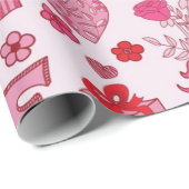 Herzmuster Geschenkpapier (Rolleneckpunkt)