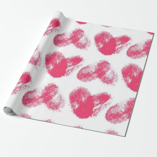 Herzmuster Geschenkpapier (Ungerollt)