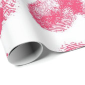 Herzmuster Geschenkpapier (Rolleneckpunkt)