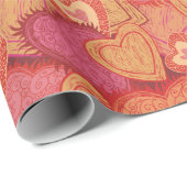 Herzmuster Geschenkpapier (Rolleneckpunkt)