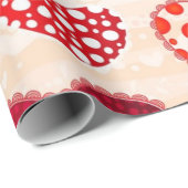 Herzmuster Geschenkpapier (Rolleneckpunkt)