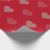 Herzmuster Geschenkpapier (Ecke)